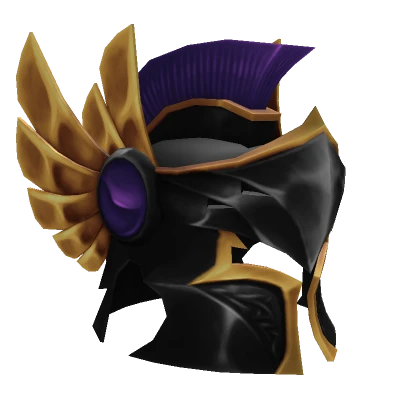 Black & Golden Legionnaire Helmet