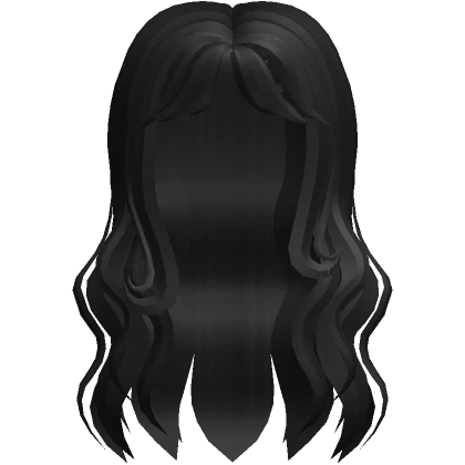 Black Beachy Wavy Hair