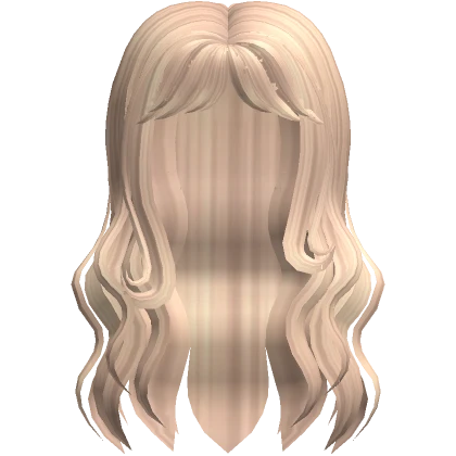 Blonde Beachy Wavy Hair