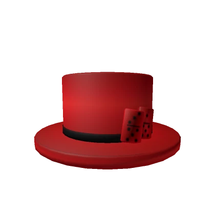 Red Domino Top Hat