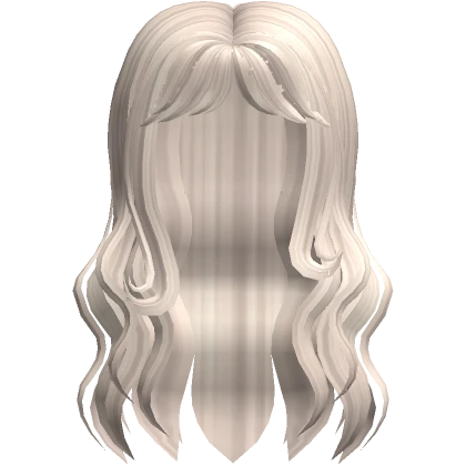 Platinum Blonde Beachy Wavy Hair