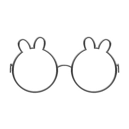 Low Round Bunny Glasses