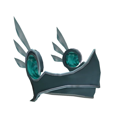 Cold bladed angel helm