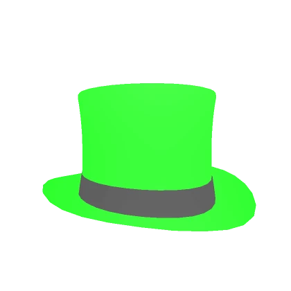 Green Neon Top Hat