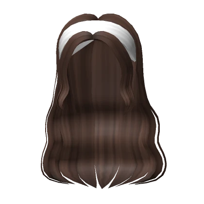 Wavy Headband Hair in Brown