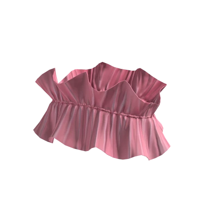 NARS Pink Ruffled Tube Top