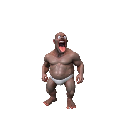 😜 Crazy Man 😜 Funny Troll Meme Costume