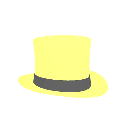 Yellow Neon Top Hat