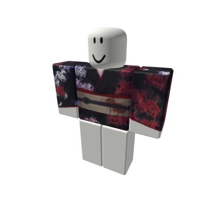 🖤 Spider Lily Twins Kimono in Black [T]