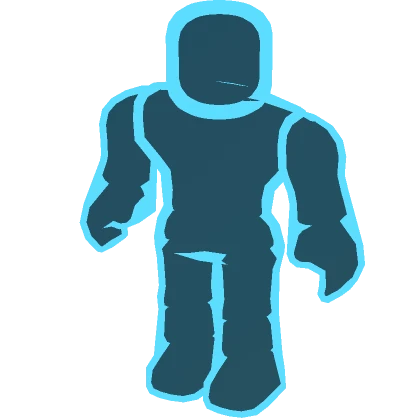 (Robloxian 2.0) Cyan Outline Full Avatar