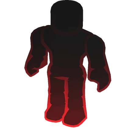 (Robloxian 2.0) Shadowed Outline Full Avatar Red