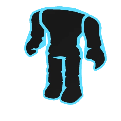 (Robloxian 2.0) Cyan Outline Avatar Aura