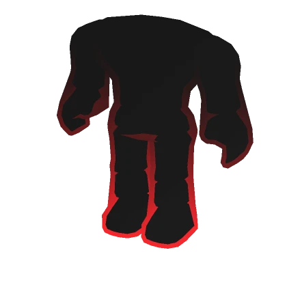 (Robloxian 2.0) Outline Shadowed Avatar Aura Red