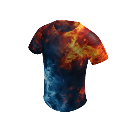 Fire and Water / Ice Corners Summer Gamer T-Shirt