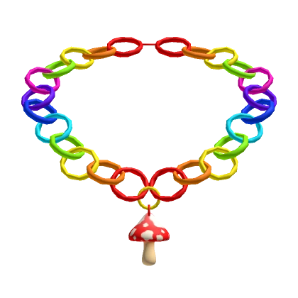 Mushroom Rave Necklace