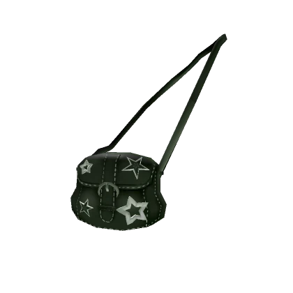 3.0 Y2K Punk Star Green Shoulder Front Purse