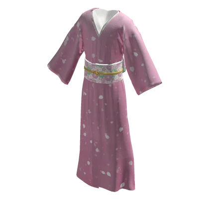 Pink Sakura Kimono