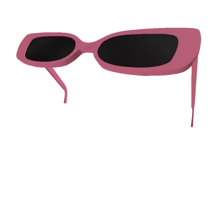 Pink Raised Sunglasses