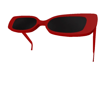 Red Raised Sunglasses