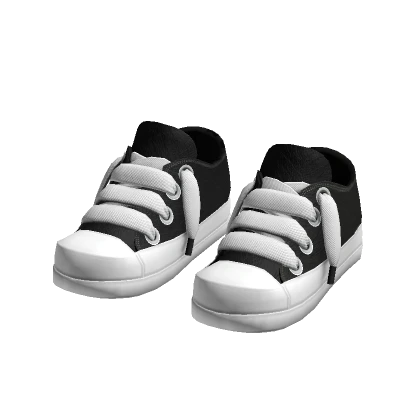 Low Chunky Lace Shoes