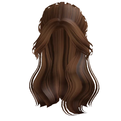 Beauty Queen Styled Hair in Brown streaks