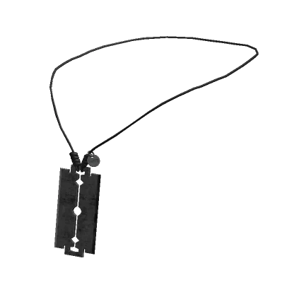 Prop Razor Blade Necklace [3.0]