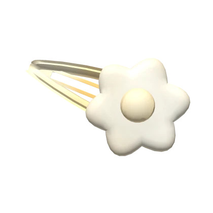 Kawaii Flower Clip Yellow