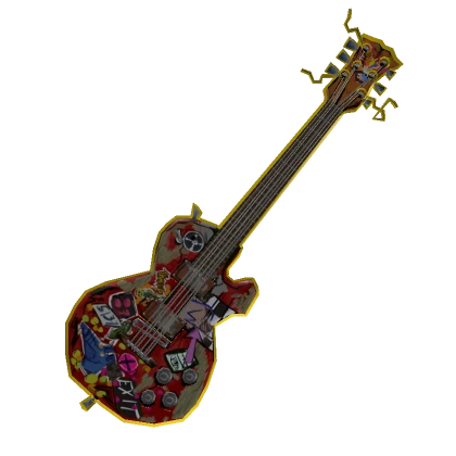 Punk Guitar (YELLOW OUTLINE)