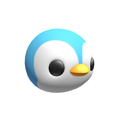 Blue Penguin Head