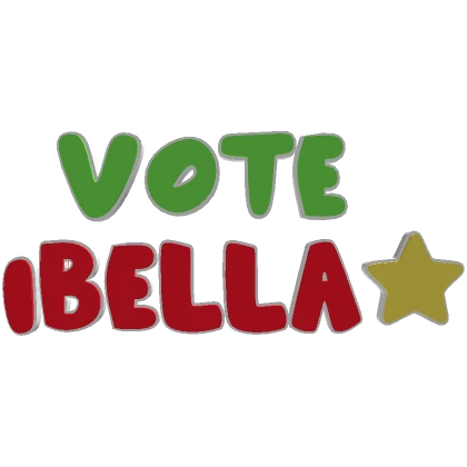 🍉Vote Bella Floating Text