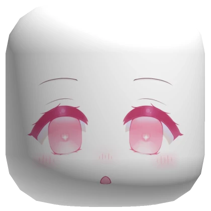 Pink Kawaii Face Mask