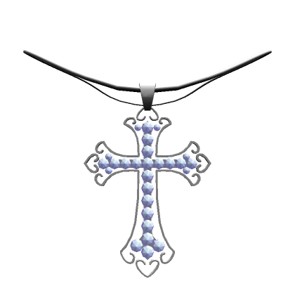 Y2k Crystal Cross Necklace [3.0]