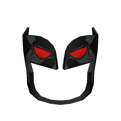 Grey Comic Angry Wolf Mask