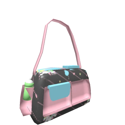 Baddie Baby Bag with Baby Bottles