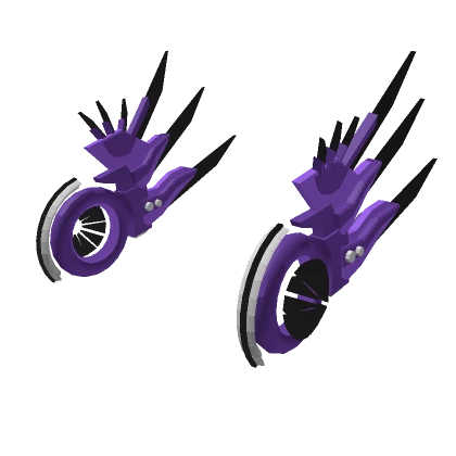 S3 Beast Headphones [ Black & Purple ]