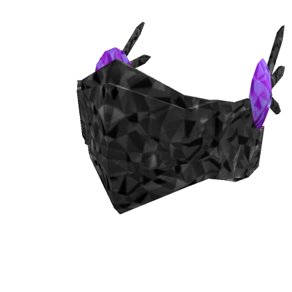 Black and purple sparkle valk