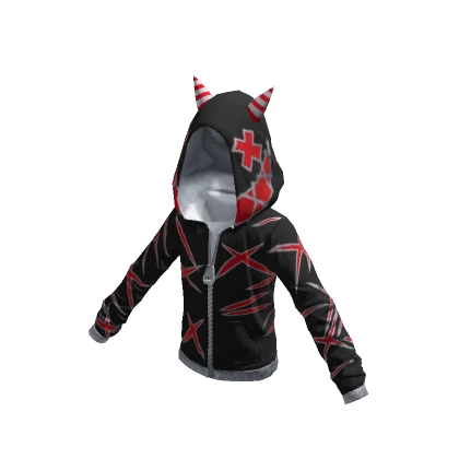 Neon Demon Hoodie Candycane