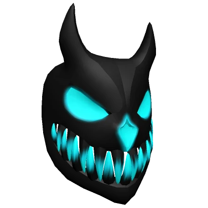 Blue Hollow Mask