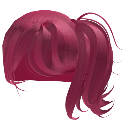 Pink Gyaru Side Ponytail