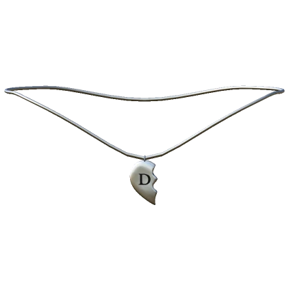 1.0 Bff Necklace - D Left