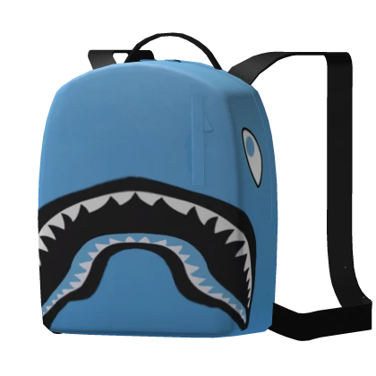 Blue Sprayground Shark Central Backpack