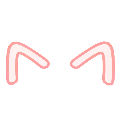 Red Neon Doodle Cat Ears