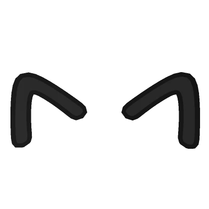 Black Neon Doodle Cat Ears