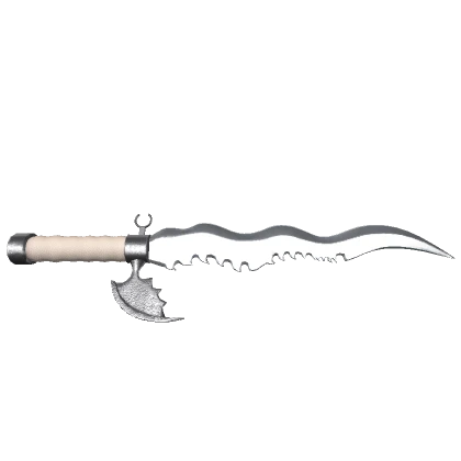 Metal Dagger White