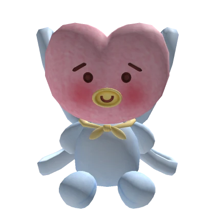 [3.0] Cute Plush Heart Backpack