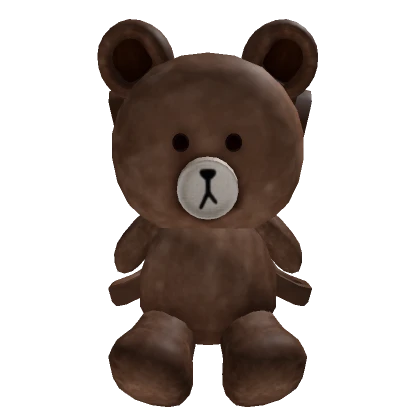 [3.0] Cute Plush Bear Backpack