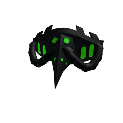 Green Plague Sci-fi Mask