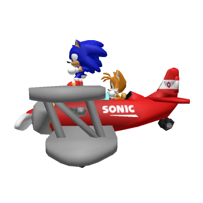 Tails Tornado Plane Plushie