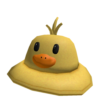 Kawaii Yellow Duck Hat