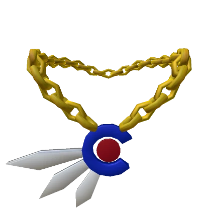 Golden Blue Valkyrie Fragment Chain